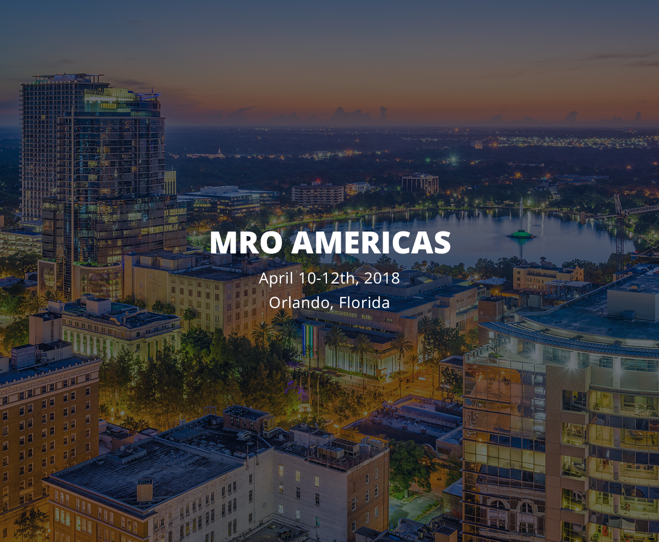 MRO America 2018- Visit Us At Booth #818
