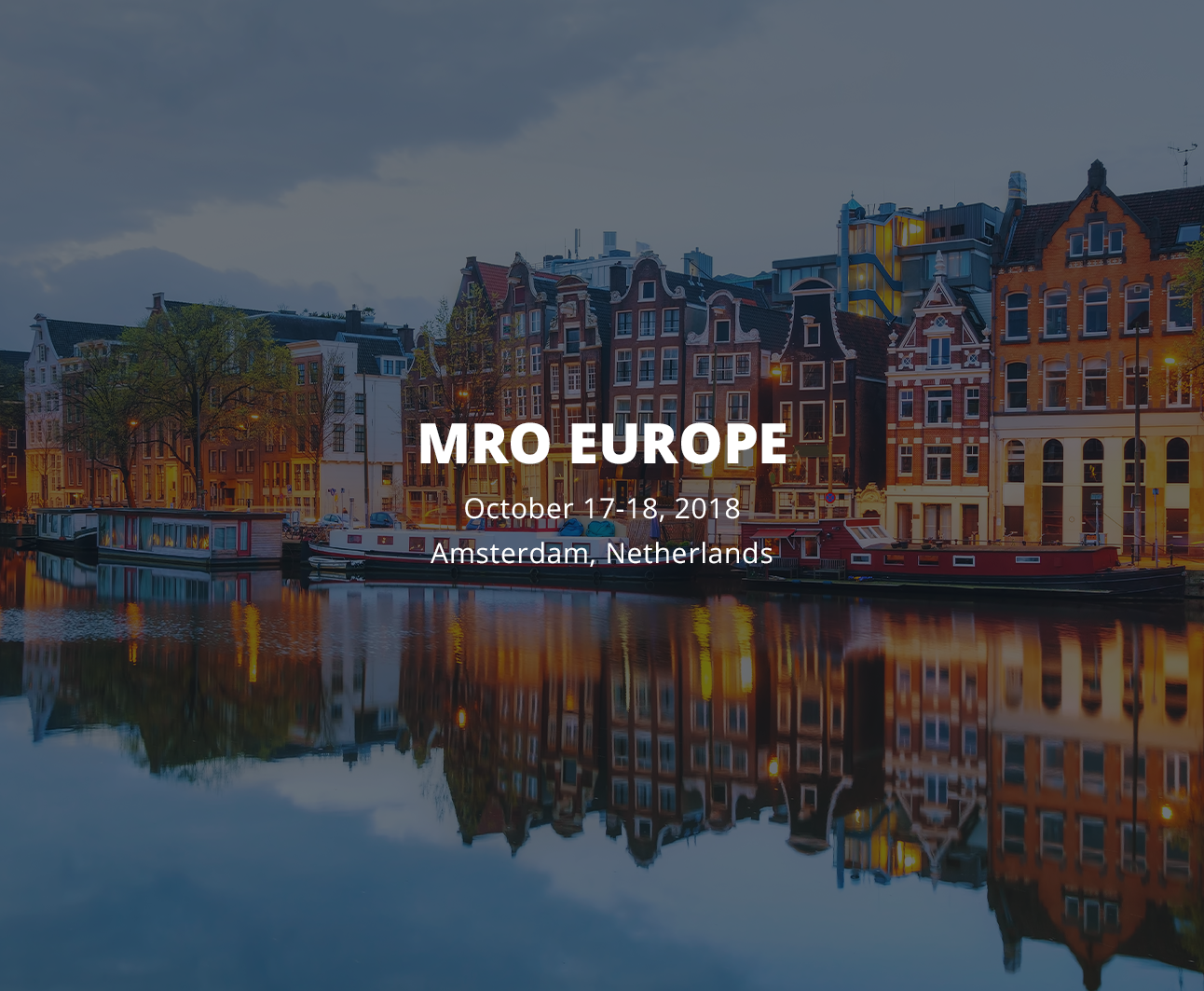 See you at MRO EUROPE 2018!